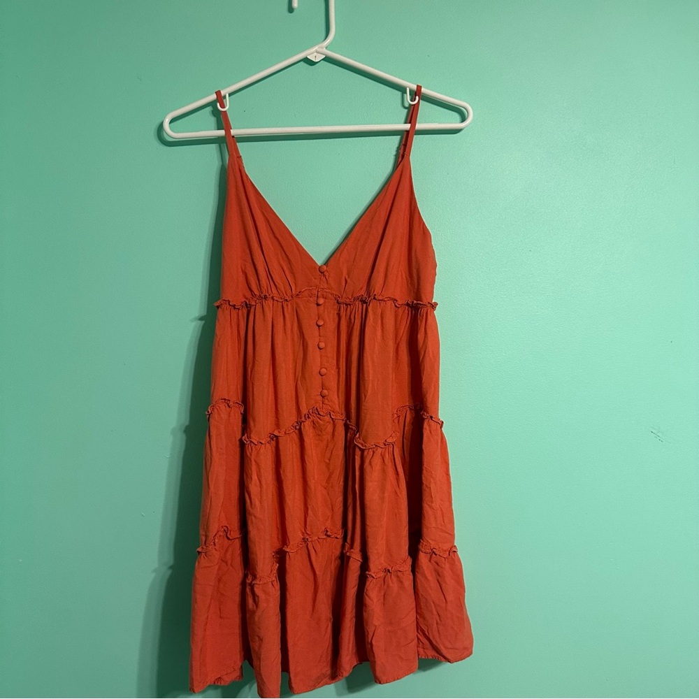 Aeropostale Orange Sun Dress Size Medium